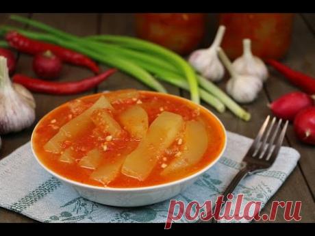 Салаты из кабачков.