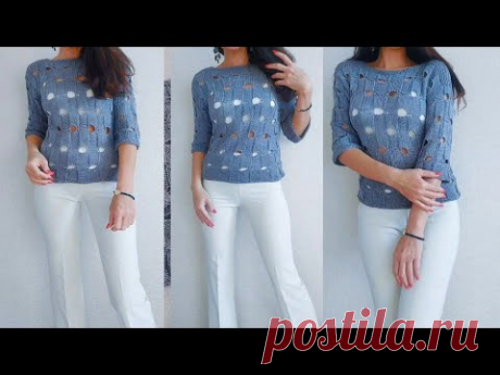 НОВЫЙ МК ! ДЖЕМПЕР ИЗ GAZZAL LOVE