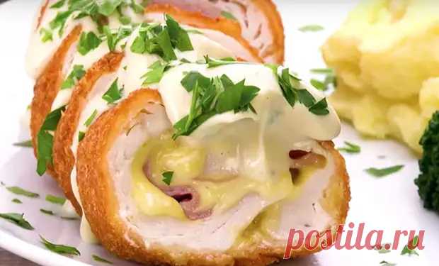 Фаршируем куриную грудку сыром: сочнее любых котлет - Steak Lovers - медиаплатформа МирТесен