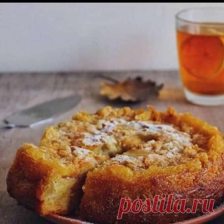 Пирог яблочный с хрустящей корочкой рецепт приготовления блюда занимает 40 мин времени