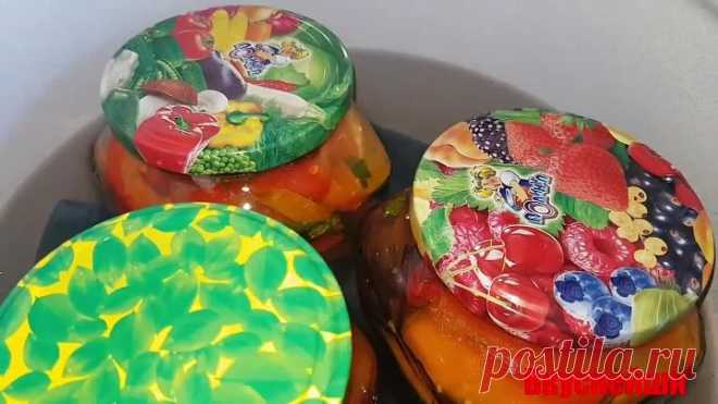 ТАКОЙ ЗАКУСКИ И 30 БАНОК БУДЕТ МАЛО! БАКЛАЖАНЫ С ОВОЩАМИ НА ЗИМУ