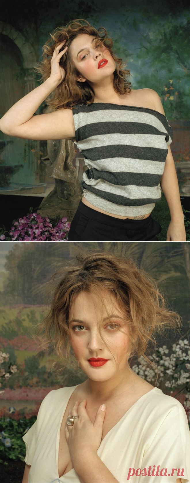 Дрю Бэрримор (Drew Barrymore) в фотосессии Крейга ДеКристо (Craig DeCristo) для журнала Movieline (апрель 2003)