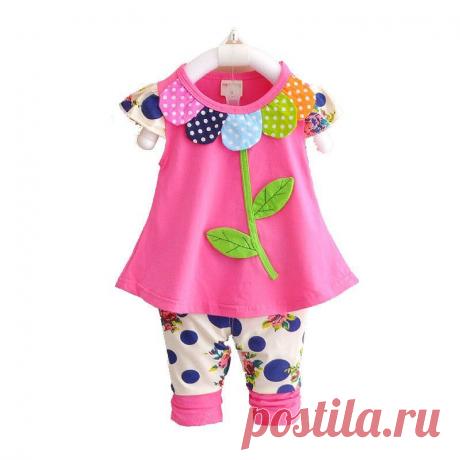 New Summer Baby Girl Clothing Set Minnie Vest Dot Shorts Little Girls Summer Sets Cotton Children Kids Toddler Girl Clothes