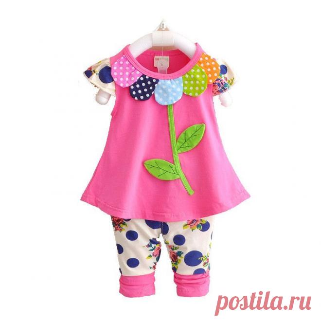 New Summer Baby Girl Clothing Set Minnie Vest Dot Shorts Little Girls Summer Sets Cotton Children Kids Toddler Girl Clothes