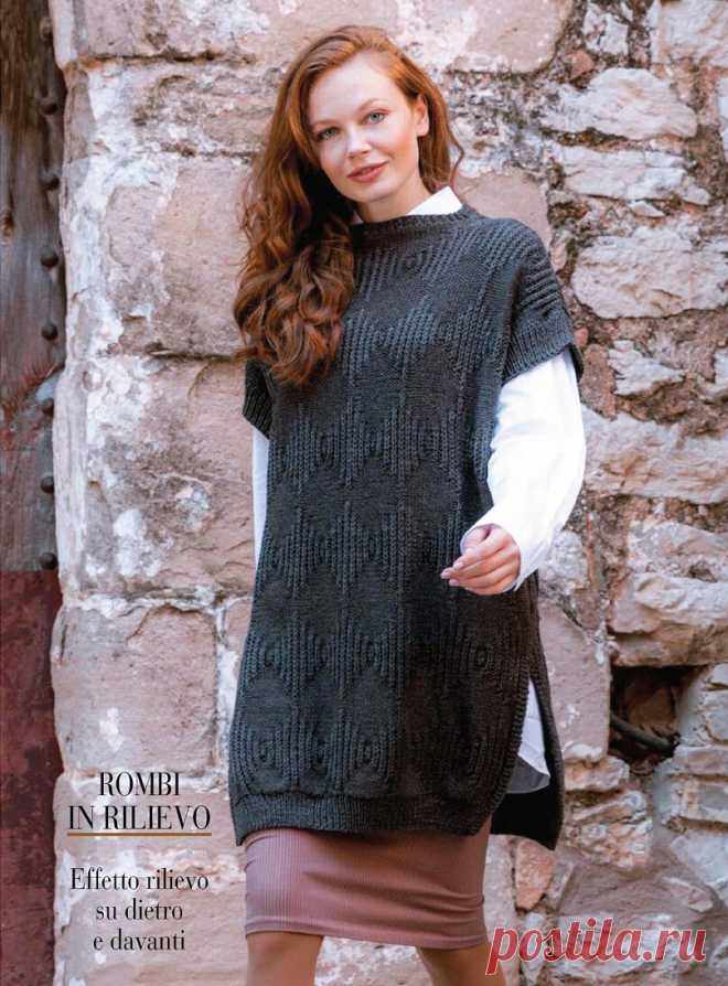 Давайте свяжем жилет! | Магия Вязания / Knitting Magic | Яндекс Дзен