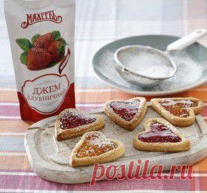Печенье-сердечки с джемом - "Готовим вместе" - olga.osipova.71@bk.ru - Почта Mail.Ru