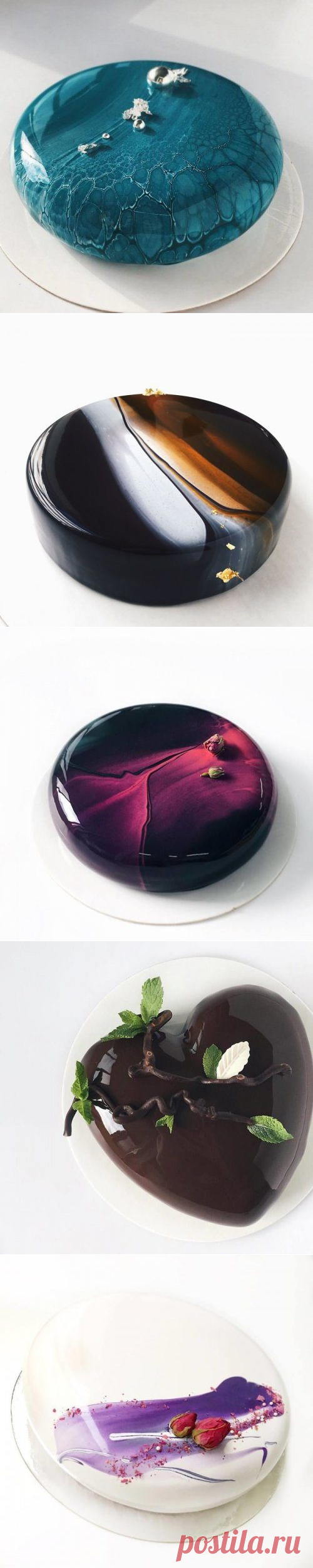 Зеркальные торты от Ксении Пенкиной