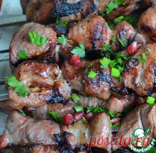 Шашлык в горчично-гранатовом маринаде – кулинарный рецепт