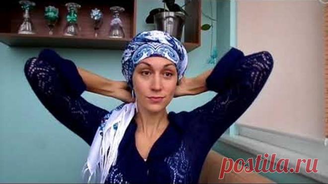 Павлопосадский платок: 2 фасона на осень и зиму. Как повязать платок с бахромой на голову красиво