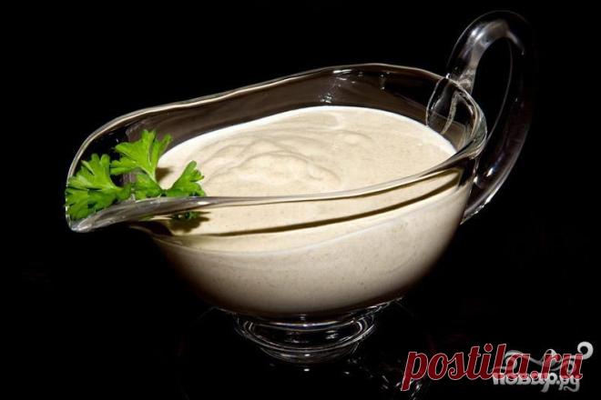 Грибной соус - пошаговый кулинарный рецепт на Повар.ру