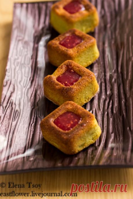 ПИРОЖНОЕ Финансье с малиновой карамелью - Елена — LiveJournal