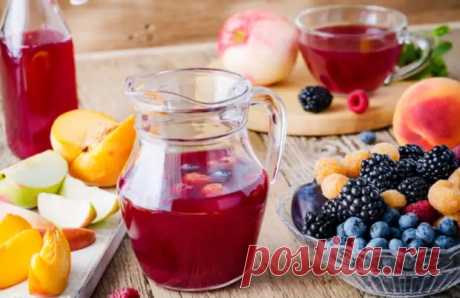 Сочное лето: 7 рецептов освежающих морсов и компотов - Будет вкусно - Медиаплатформа МирТесен