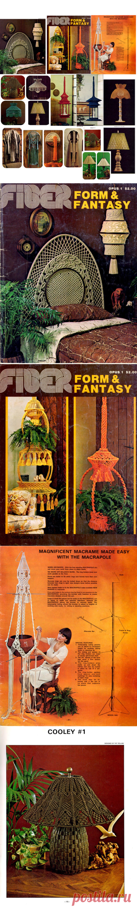 Vintage Macrame Form &amp; Fantasy in instant download от Pattern168