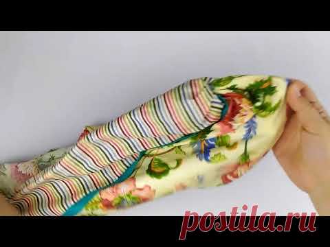 Как сшить наволочку за 10 минут
