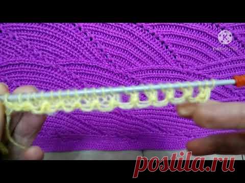 2 варианта ажурной кромки с болгарского зачина