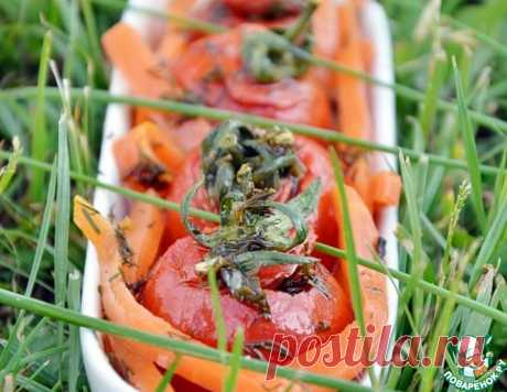 Маринованные помидоры на пикник – кулинарный рецепт