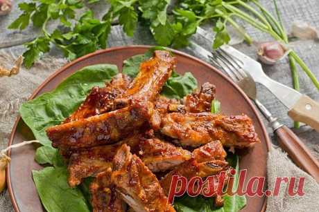 10 рецептов вкусных свиных ребрышек в духовке - пошагово