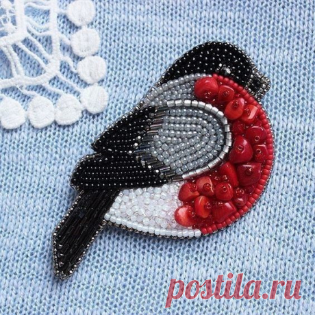 Снегири-броши: мастер-класс Снегири-броши: мастер-классОни невероятно красивые.Творите и радуйте всех вокруг.