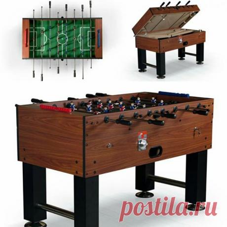⚽Настольный футбол (кикер) «Monako» (140x73x91см, коричневый, жетоноприемник)⚽ ✌Один из самых популярных кикеров для установки в развлекательных заведениях.
👌Приносящий прибыль своему владельцу и дарящий радость игрокам, этот стол занимает достойно высокое место среди столов для коммерческого использования.
👊Конструкция усилена металлическими стержнями, придающими дополнительную жесткость.
✋Ручки на сквозных хромированных штангах выполнены из каучука, что гарантирует отл...