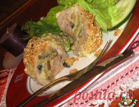 Свиные рулетики с картофелем и грибами – кулинарный рецепт