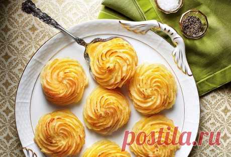 Французский гарнир «Картофель герцогини» — рецепт Potatoes Duchess | ВокругСада.ру