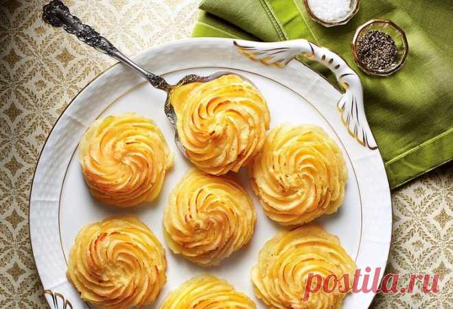 Французский гарнир «Картофель герцогини» — рецепт Potatoes Duchess | ВокругСада.ру