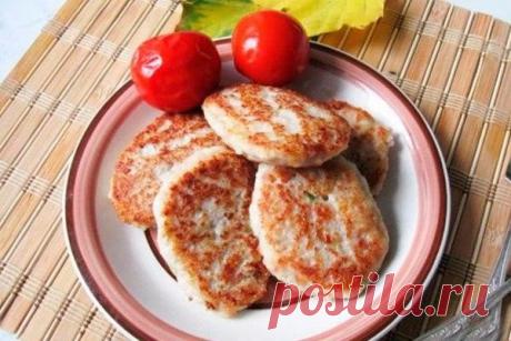 Котлеты из индейки с молоком и манной крупой / Кулинарный восторг