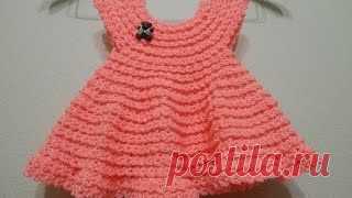 Shawl Triangular Crochet parte 1 de 2. Уроки вязания на видео