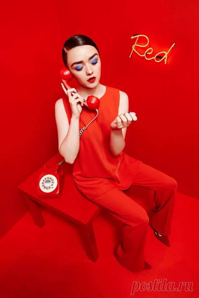 Мэйси Уильямс (Maisie Williams) в фотосессии для Evening Standard | GLAM