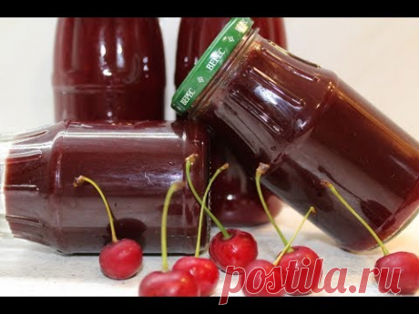 ВИШНЕВЫЙ ДЖЕМ | ДЖЕМ С ЖЕЛАТИНОМ |  БЛЮДА ИЗ ВИШЕН | КАК ПРИГОТОВИТЬ ВИШНЕВЫЙ ДЖЕМ | CHERRY JAM