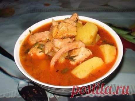 Очень вкусное и сытное жаркое по-Уральски. Рекомендую однозначно! Не пожалеете!