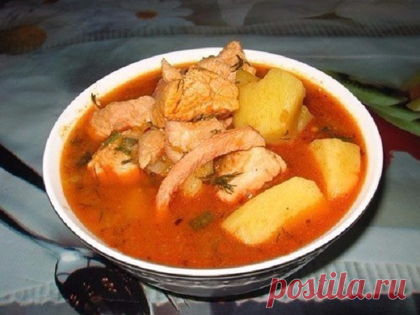 Очень вкусное и сытное жаркое по-Уральски. Рекомендую однозначно! Не пожалеете!
