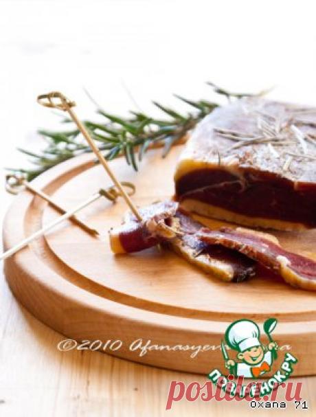 Вяленая утиная грудка - кулинарный рецепт