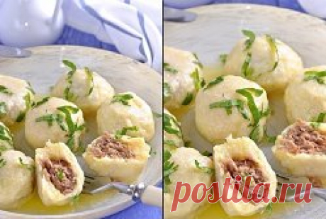 Картофельно-сырные ньокки, фаршированные мясом.
Вот честно, необыкновенно вкусно получилось! Буду делать ещё и ещё много раз!) И Вам всем рекомендую!)
Вам потребуется:
Картофель отварной в мундире - 750 гр.,
Мука - 150 гр.,
Яйцо - 1 шт.,
Сыр творожный - 100 гр..
Сыр твердый - 80 гр.,
Соль - по вкусу.
Начинка:
Мясо отварное - 200 гр. (вес в уже отваренном виде)
Сыр творожный - 100 гр.,
Сыр твердый - 80 гр.,
Яйцо - 1 шт.,
Соль - по вкусу.
Для подачи:
Масло сливочное растопленное,
Зелень свежа
