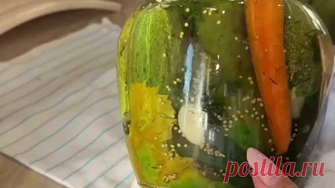 Огурцы маринованные