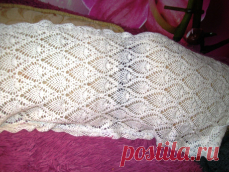 Вязание крючком. Пуховая пряжа.