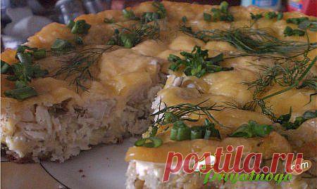 Рецепт рыбного торта &raquo; Вкусные рецепты салатов, выпечки и напитков, видео- и фоторецепты