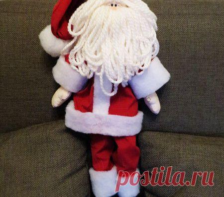 Выкройка Деда Мороза