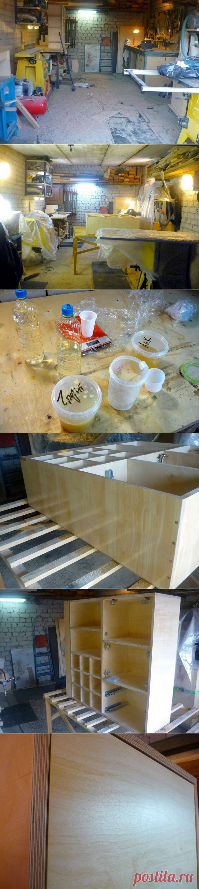 Деревянные полки для ванной комнаты