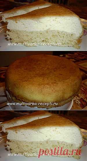 Пирог с творожной начинкой в мультиварке |