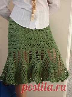 CARAMELO DE CROCHET: falda en crochet