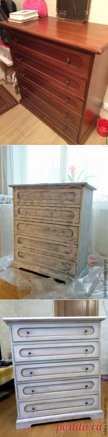 Имитируем структуру дерева акрилом - Сам себе волшебник