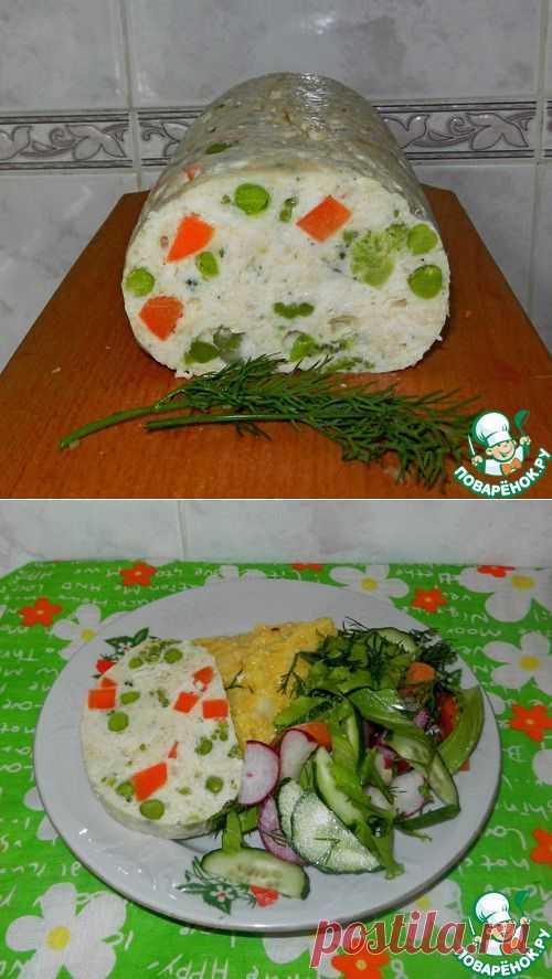 Куриная паровая колбаса "Калейдоскоп" - кулинарный рецепт