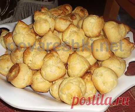 Закусочные эклеры - кулинарные рецепты Поваренка с поварешкой.