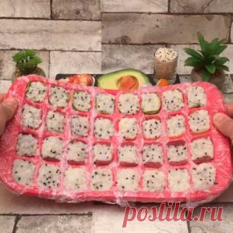 Les sushis cubes