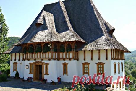 Курортный городок Буштени. Румыния.