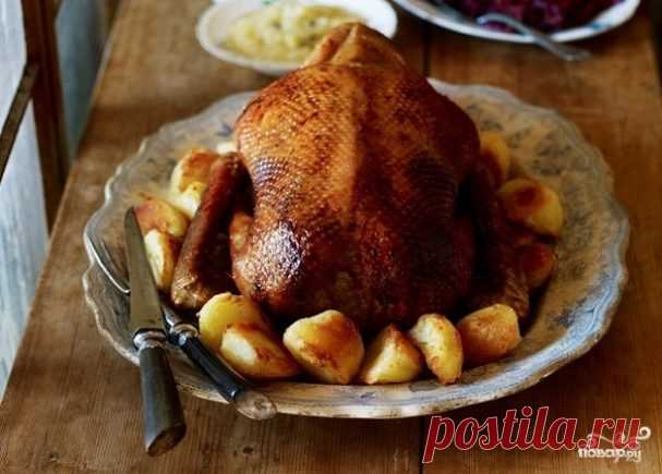 Гусь с картофелем - рецепт с фото на Повар.ру