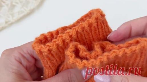 Лучший способ закрытия петель резинки_Идеальный край для рукавов, горловины, низа изделия | Рукоделия от Оксаны | Дзен