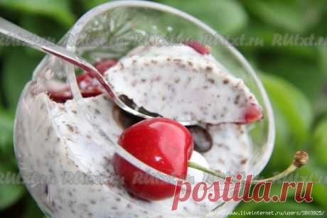 Десерт из кефира с желатином - не только вкусный, но и очень простой десерт