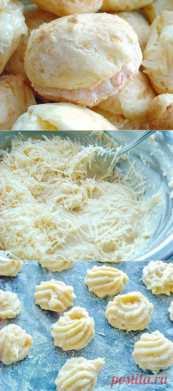 Французские заварные булочки либо же гужеры